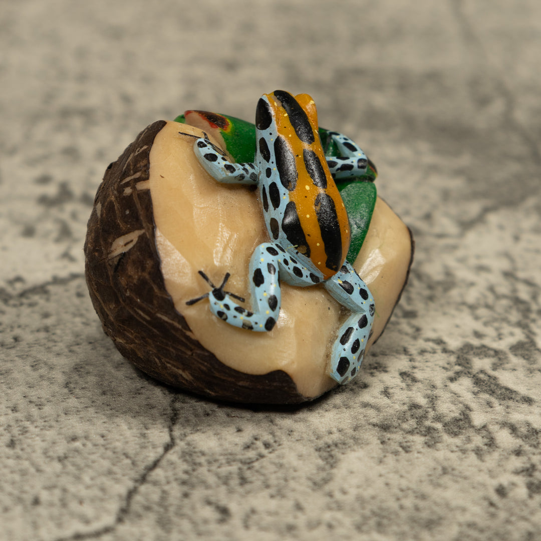 Poison Dart Frog Tagua Carving
