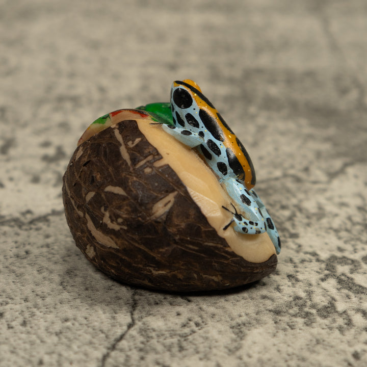 Poison Dart Frog Tagua Carving
