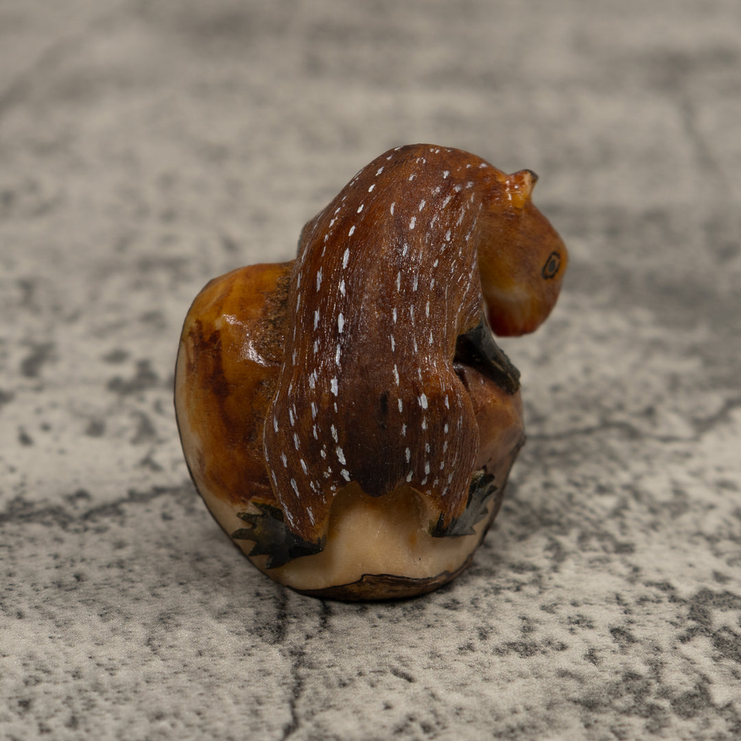 Neque Conojo Pintado Tagua Carving