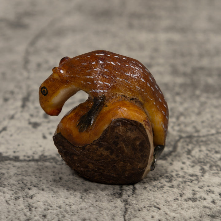 Neque Conojo Pintado Tagua Carving