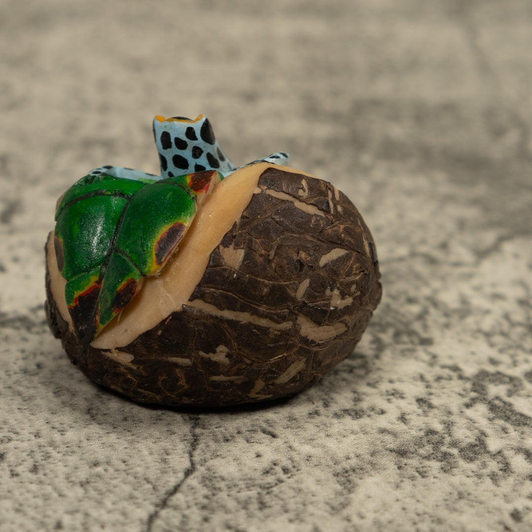 Poison Dart Frog Tagua Carving