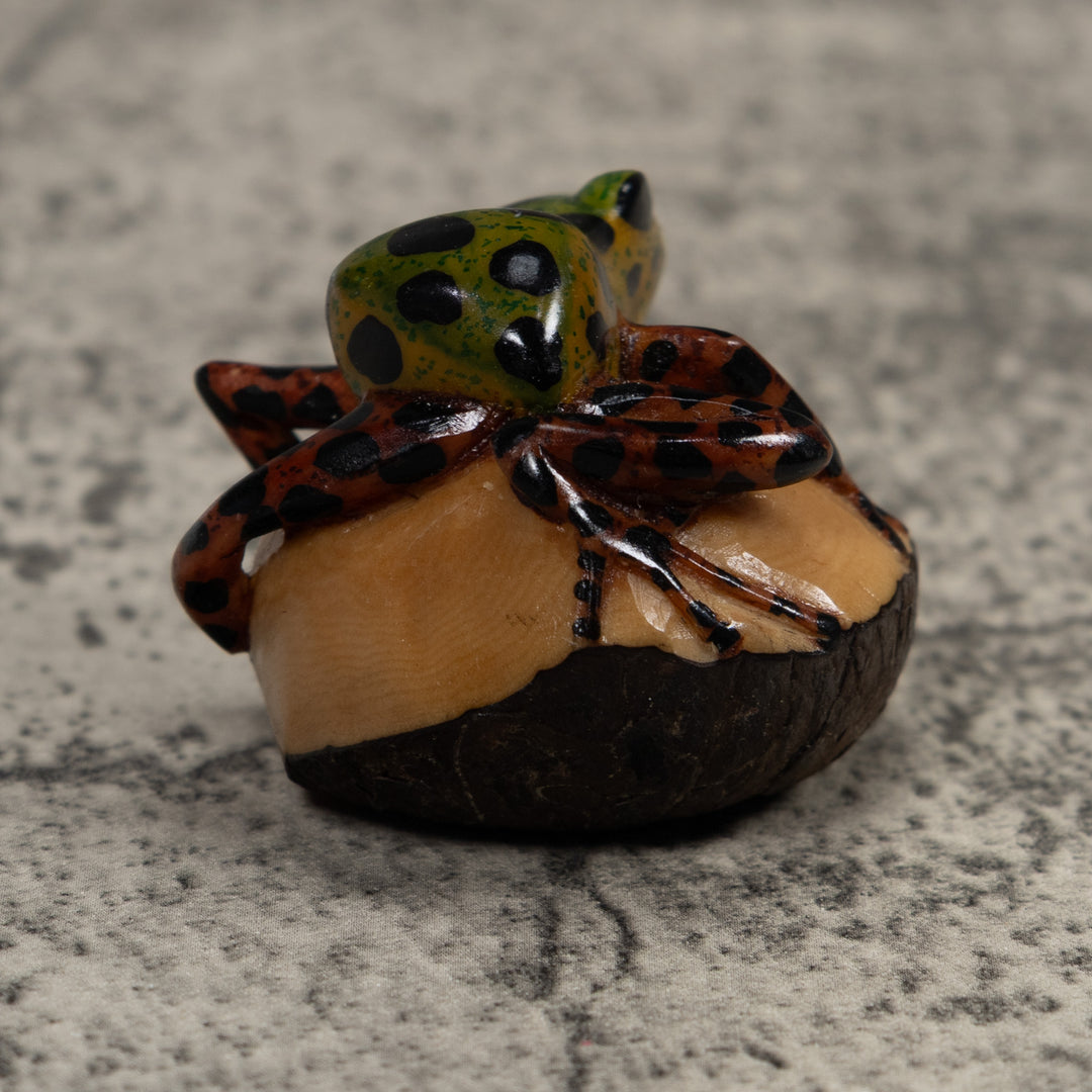 Frog Tagua Carving