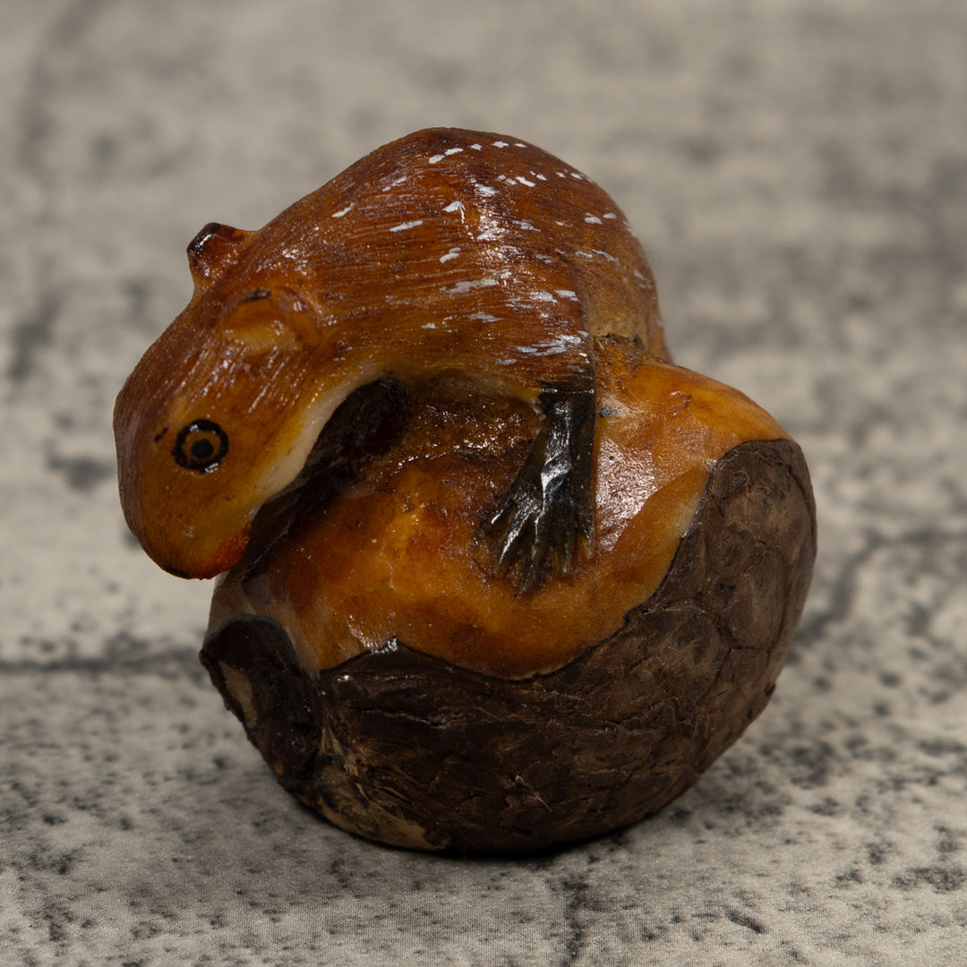 Neque Conojo Pintado Tagua Carving