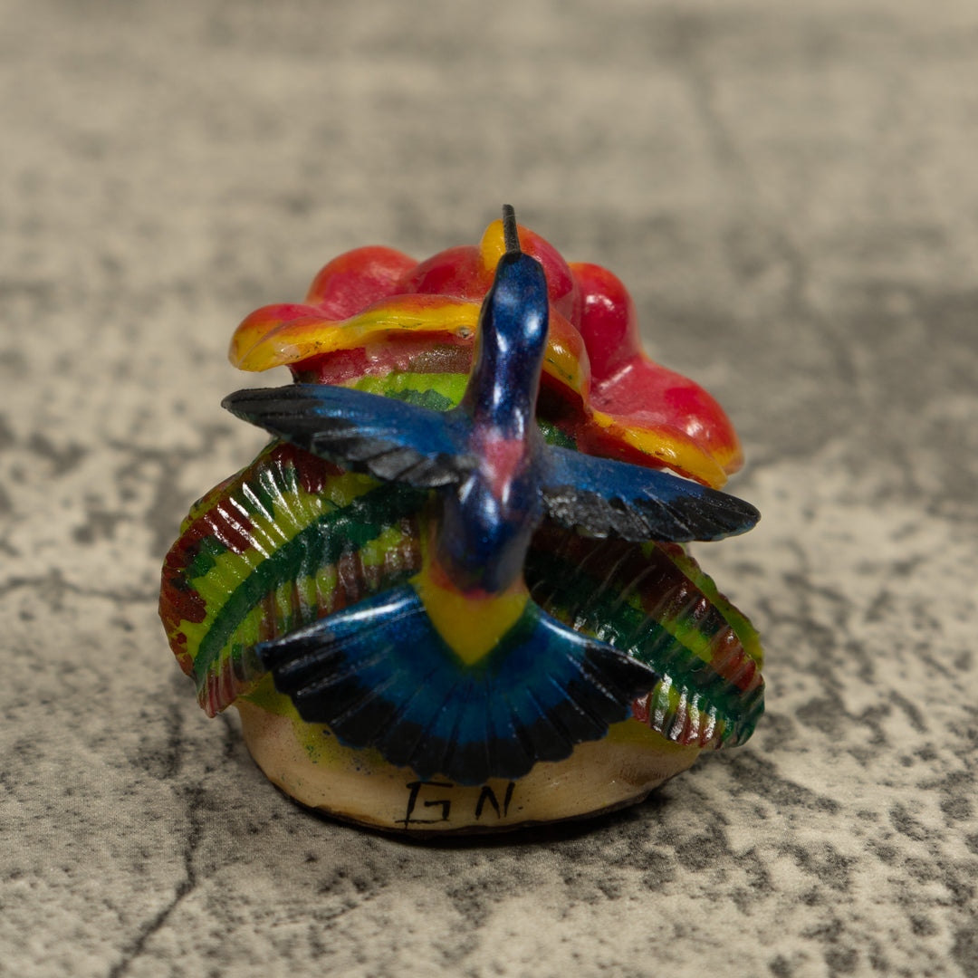 Hummingbird Tagua Carving