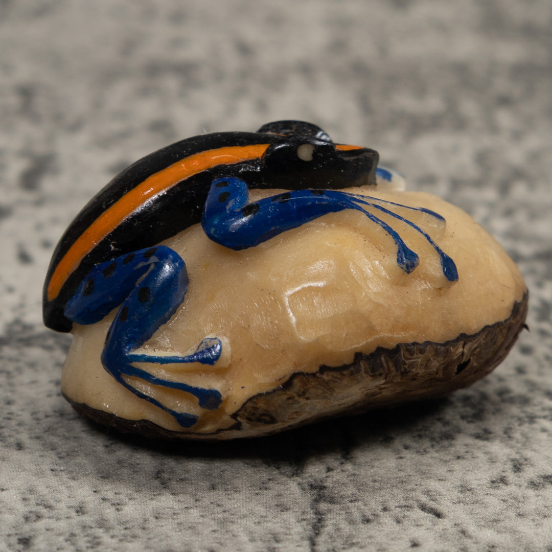 Poison Dart Frog Tagua Carving