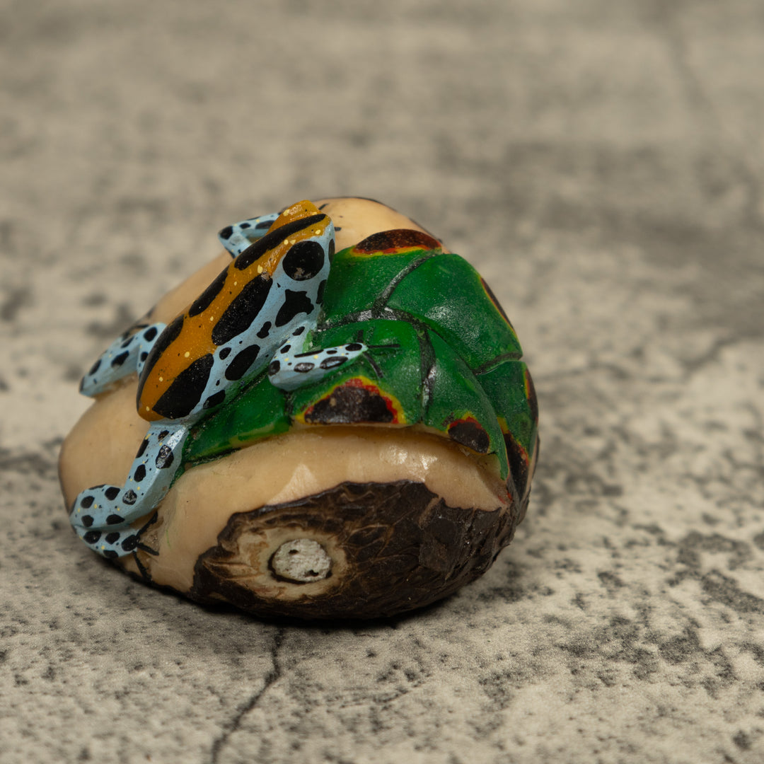 Poison Dart Frog Tagua Carving
