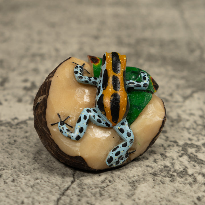 Poison Dart Frog Tagua Carving