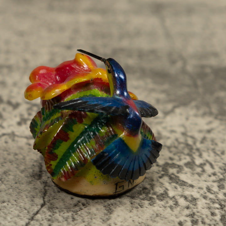 Hummingbird Tagua Carving