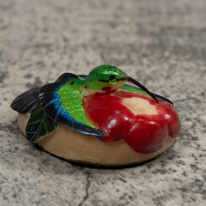 Hummingbird Tagua Carving