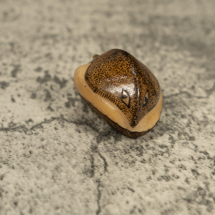 Vintage Sea Singray Tagua Carving