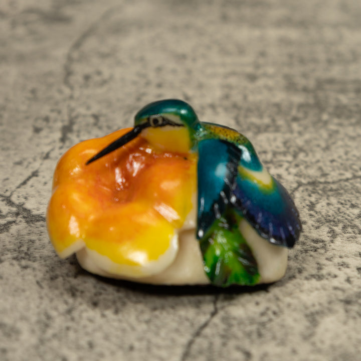 Hummingbird Tagua Carving