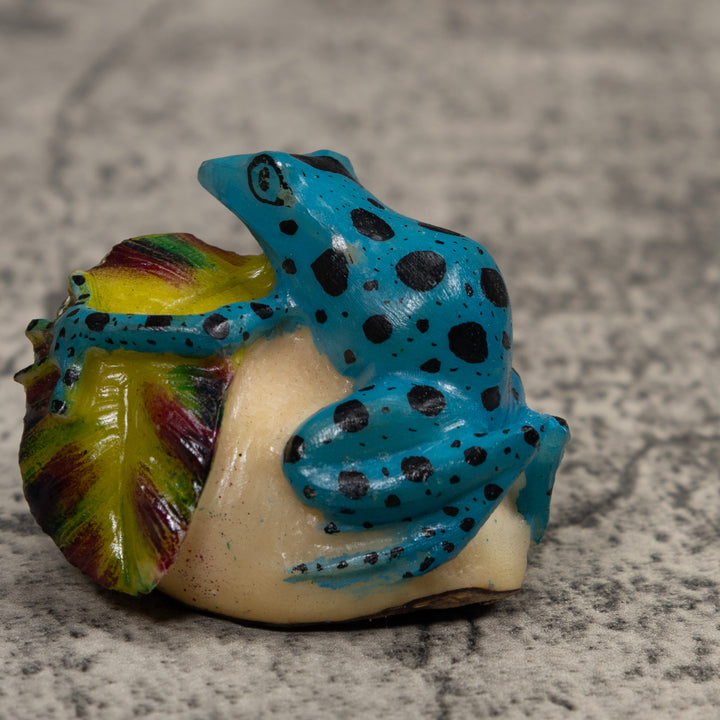 Poison Dart Frog Tagua Carving