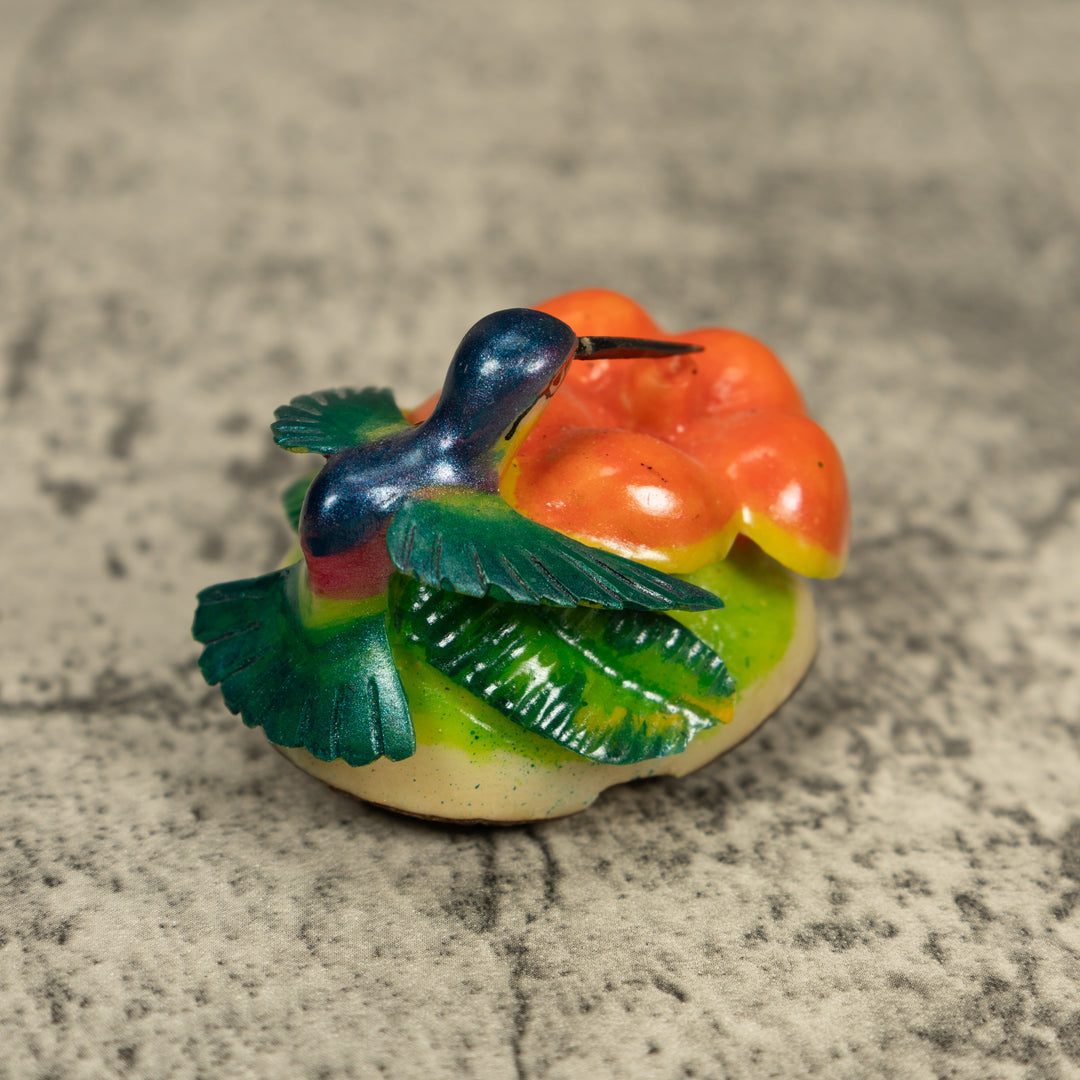 Hummingbird Tagua Carving