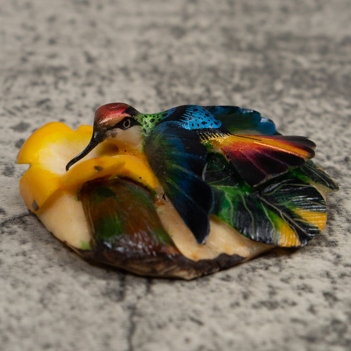 Hummingbird Tagua Carving
