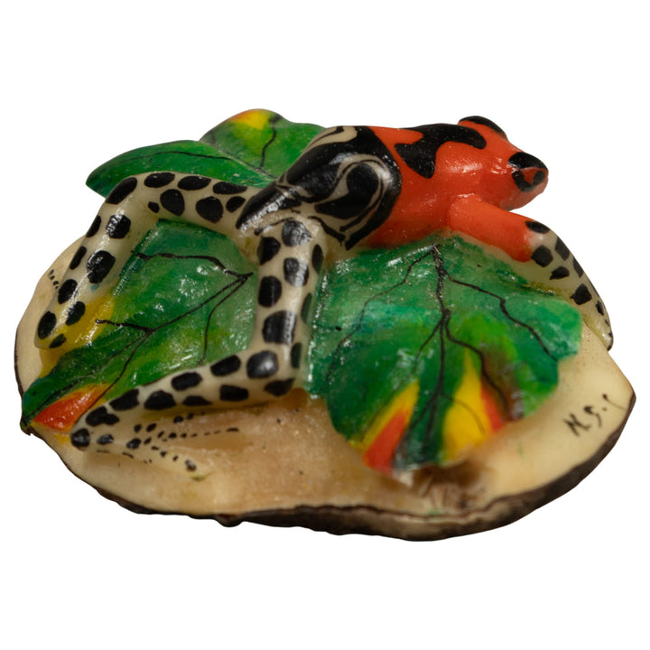 Poison Dart Frog Tagua Carving