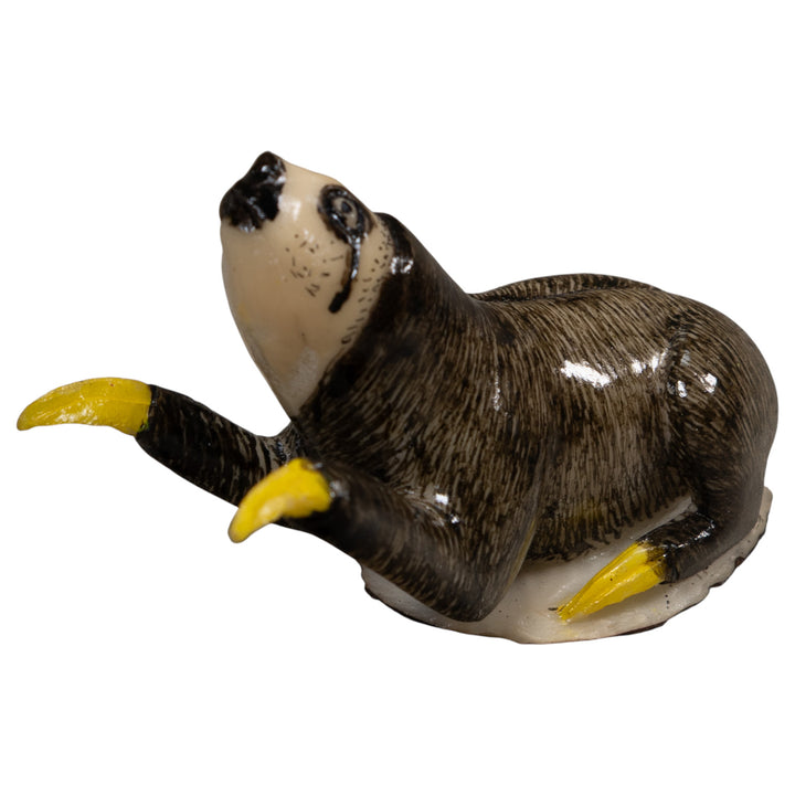 Stunning Sloth Tagua Carving
