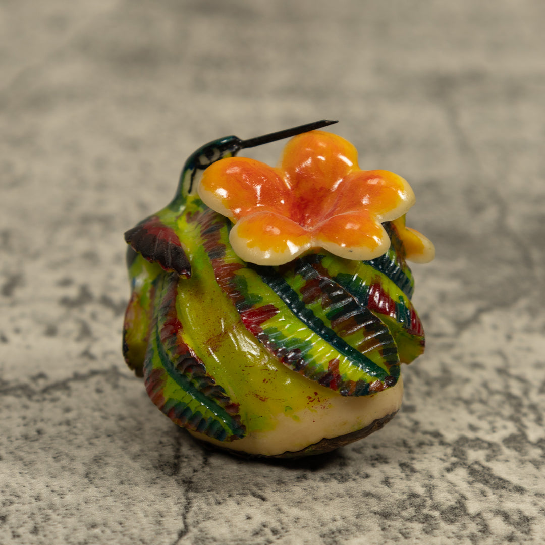 Hummingbird Tagua Carving