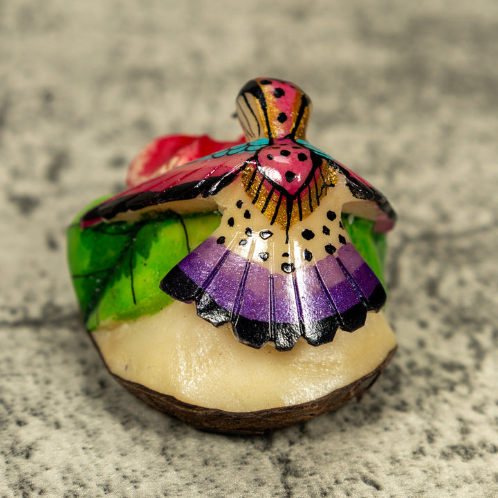 Hummingbird Tagua Carving