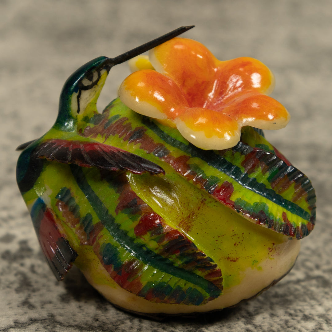 Hummingbird Tagua Carving