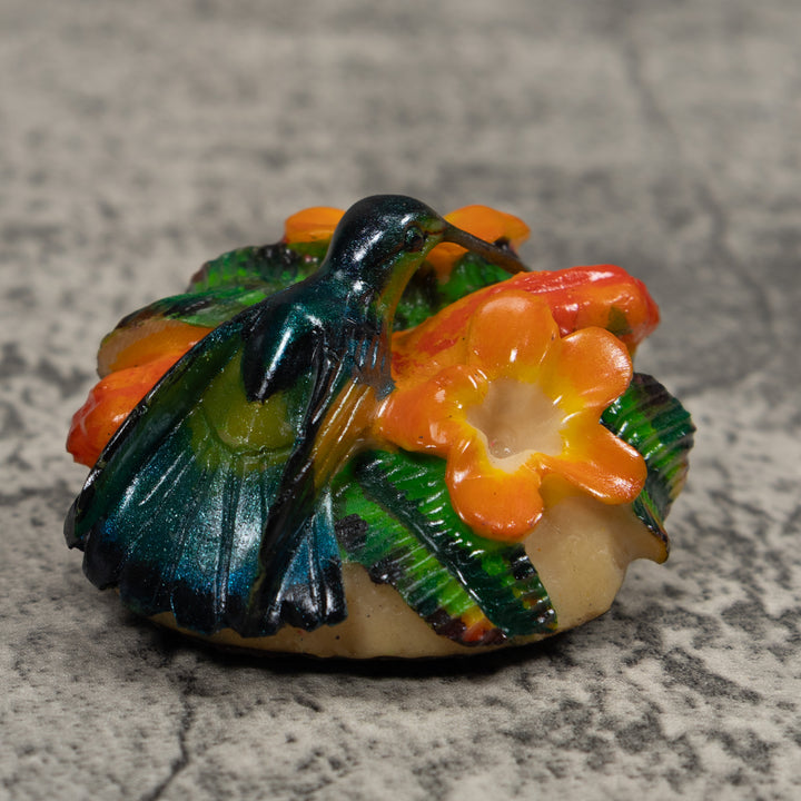 Hummingbird Tagua Carving