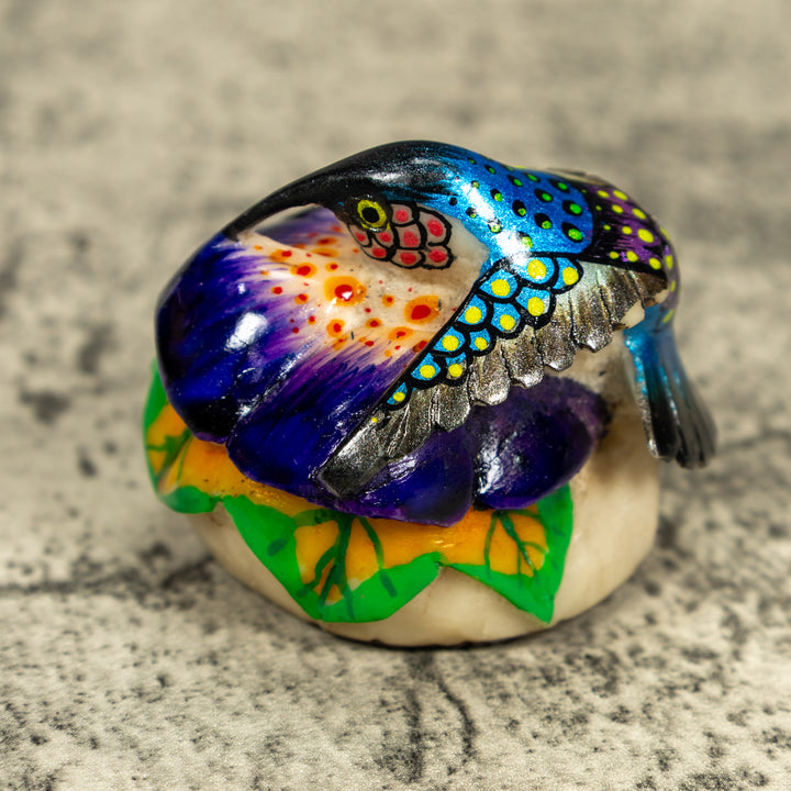 Hummingbird Tagua Carving
