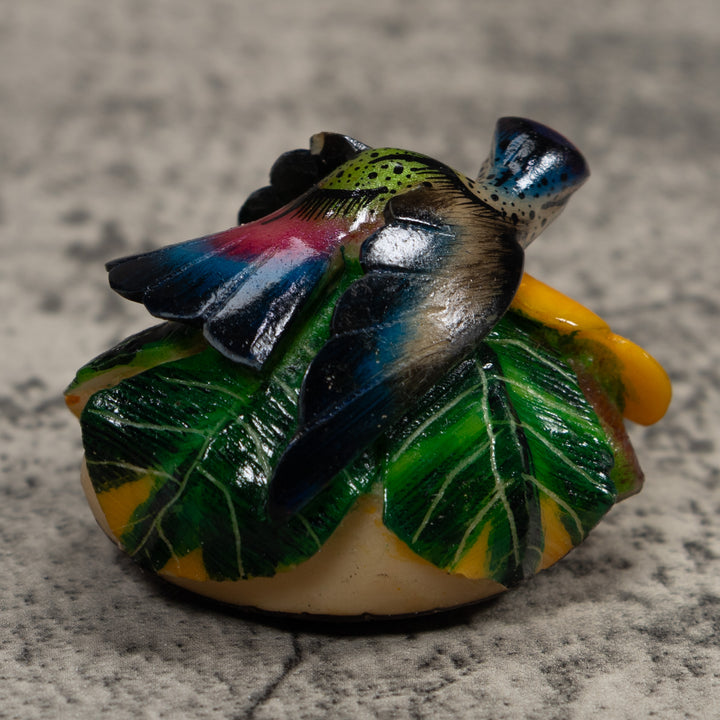 Hummingbird Tagua Carving