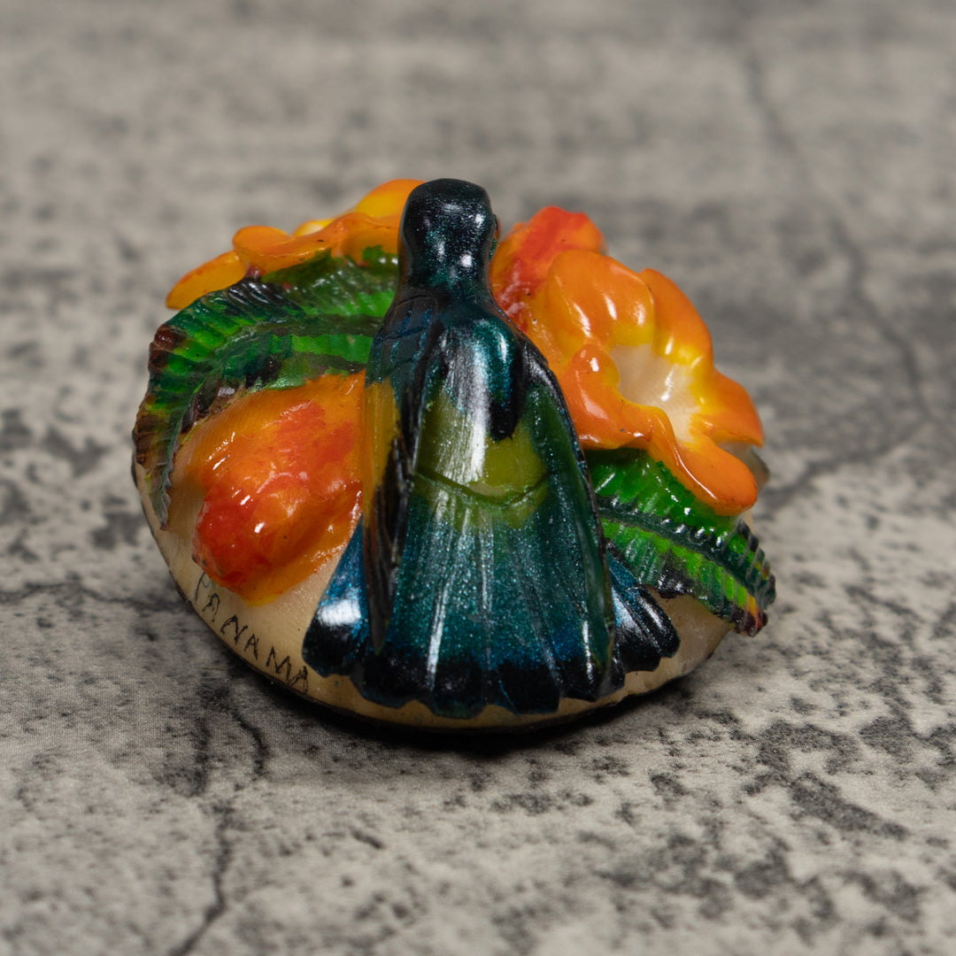 Hummingbird Tagua Carving