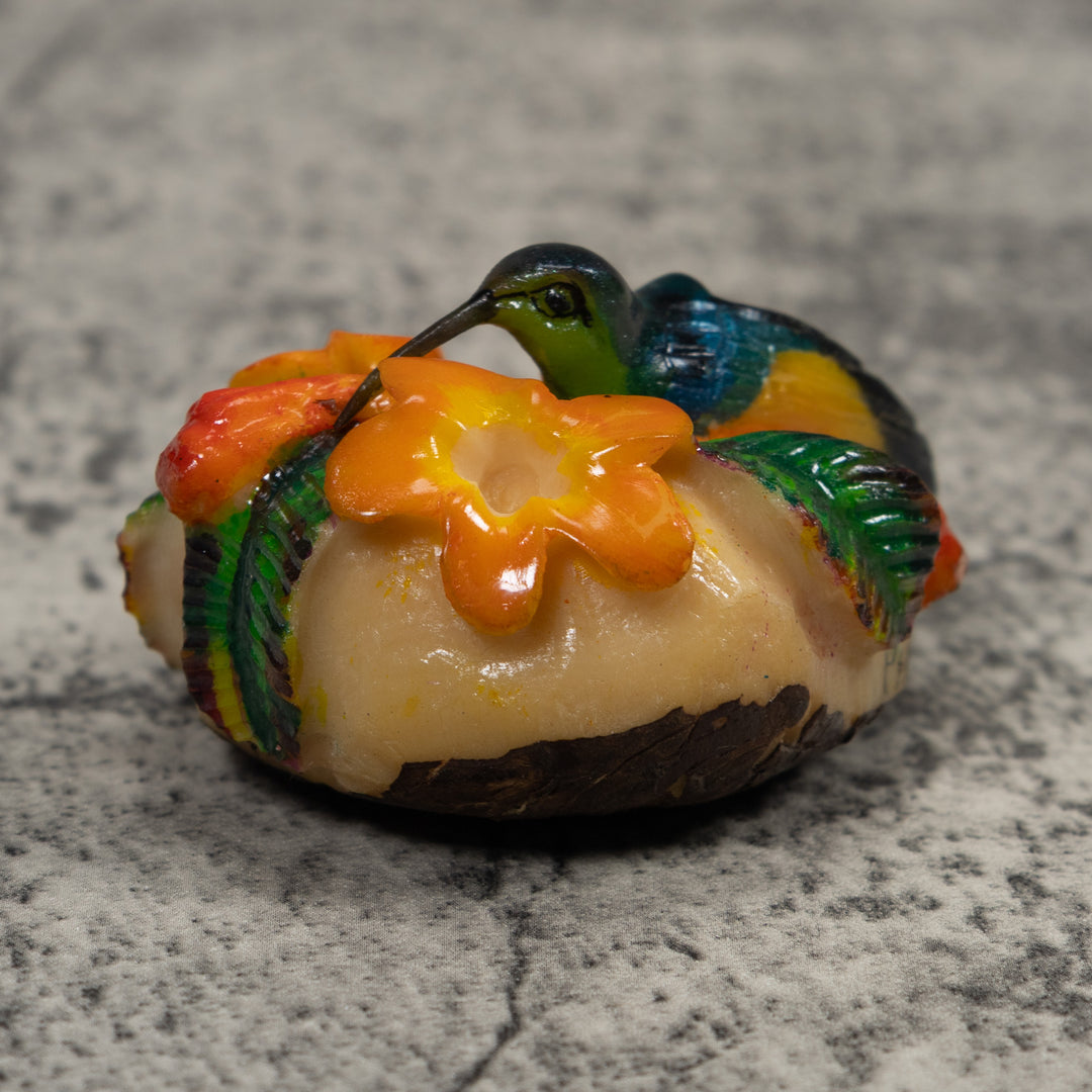 Hummingbird Tagua Carving