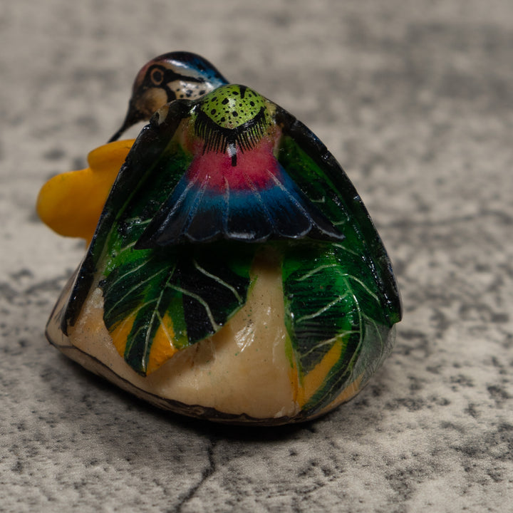 Hummingbird Tagua Carving