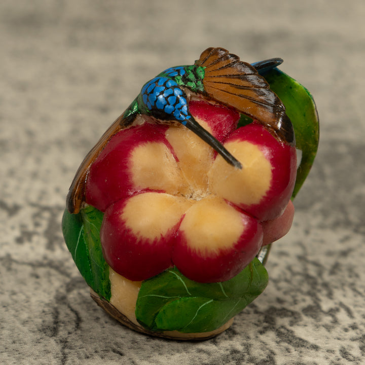 Hummingbird Tagua Carving