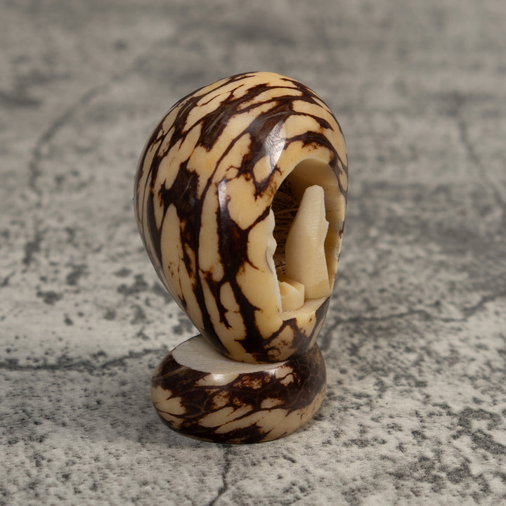 Christmas Creche Tagua Carving