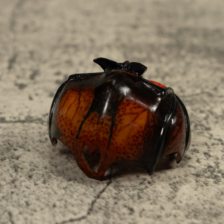 Vampire Bat Bird Tagua Carving