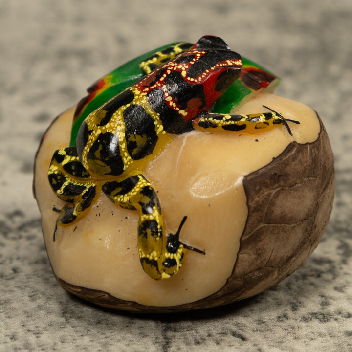 Poison Dart Frog Tagua Carving