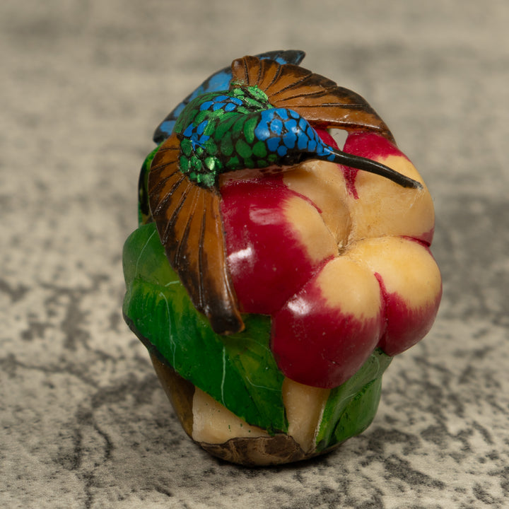 Hummingbird Tagua Carving