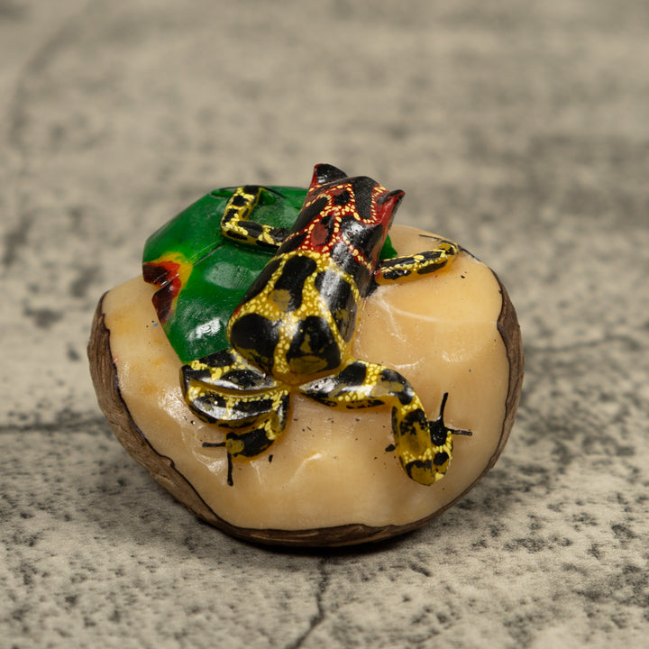 Poison Dart Frog Tagua Carving