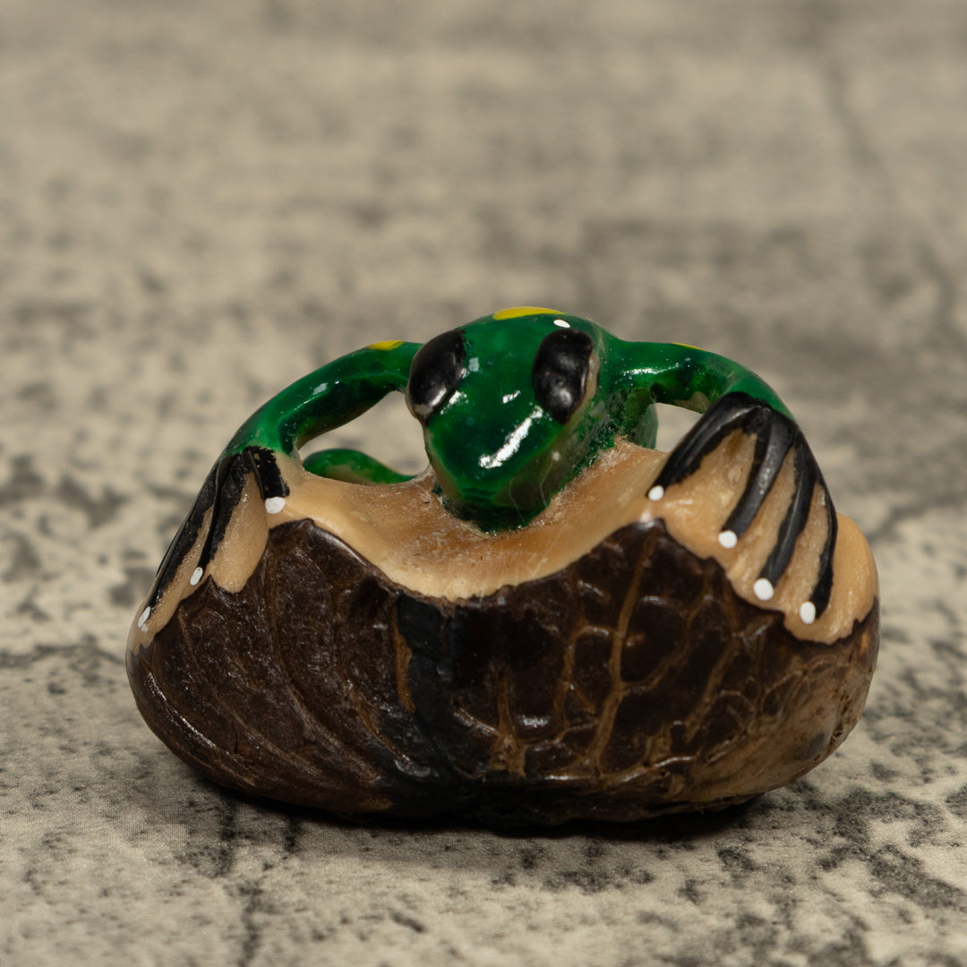 Poison Dart Frog Tagua Carving