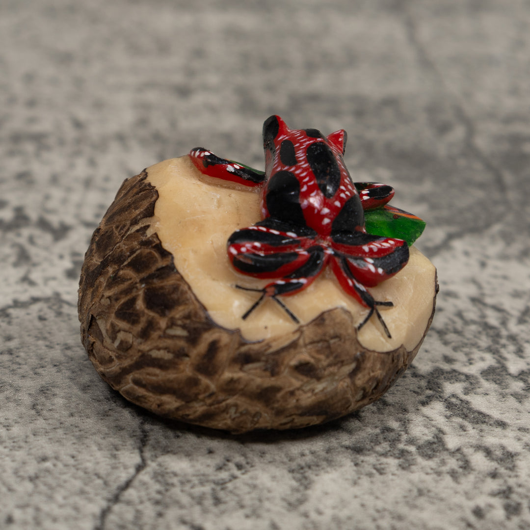 Poison Dart Frog Tagua Carving