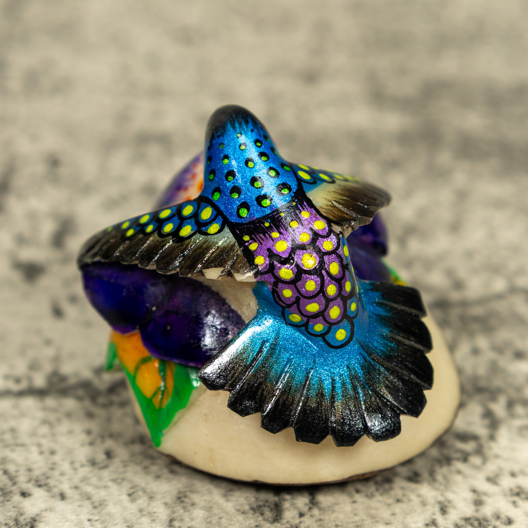 Hummingbird Tagua Carving