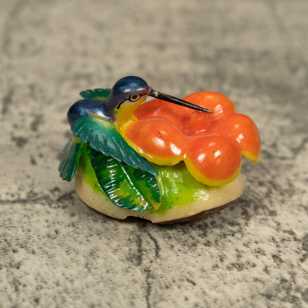 Hummingbird Tagua Carving