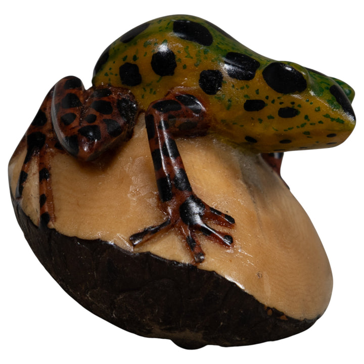 Frog Tagua Carving