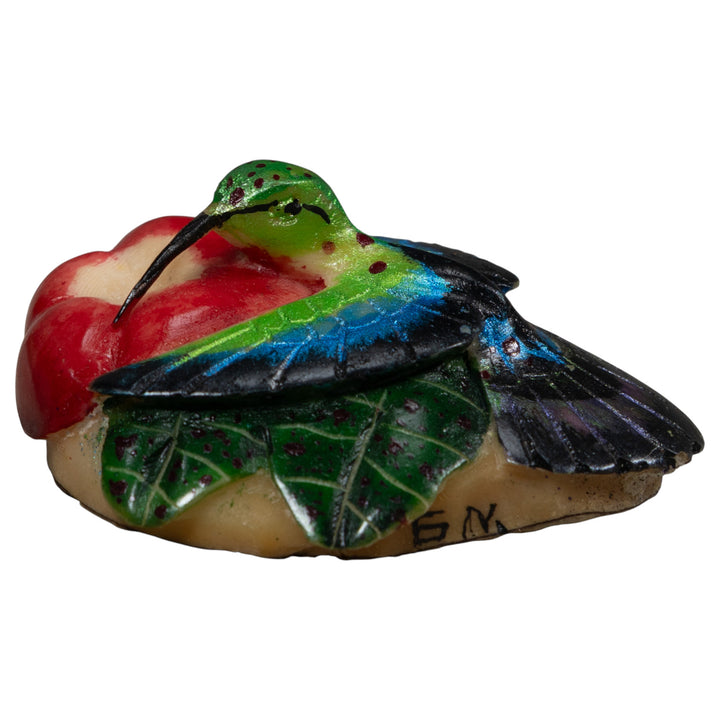 Hummingbird Tagua Carving