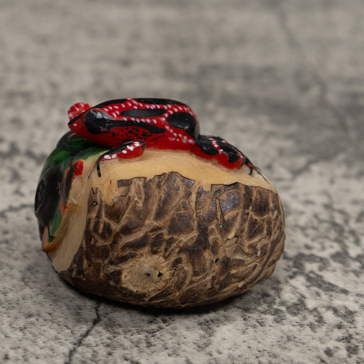 Poison Dart Frog Tagua Carving