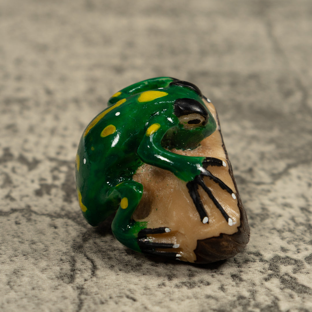 Poison Dart Frog Tagua Carving