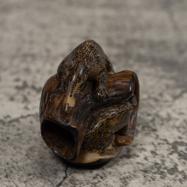 Coatimundi Tagua Carving