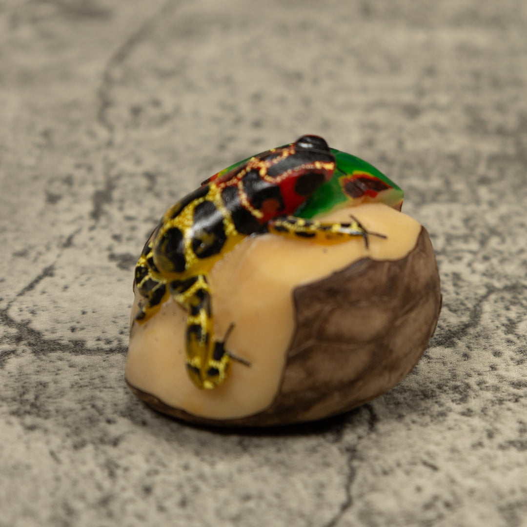Poison Dart Frog Tagua Carving