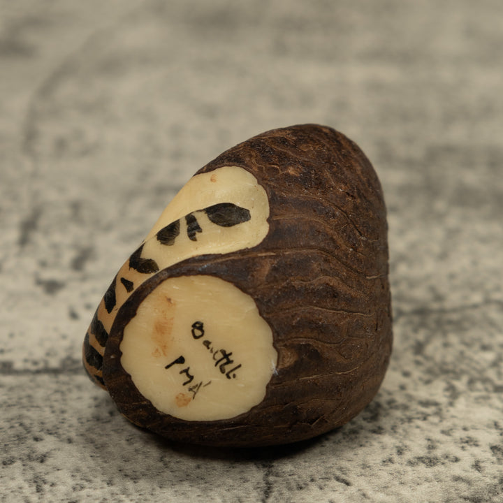 Jaguar Cat Tagua Carving