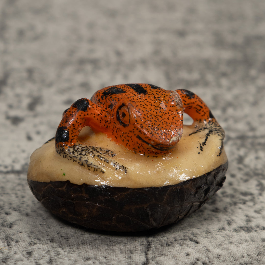 Vintage Poison Dart Frog Tagua Carving