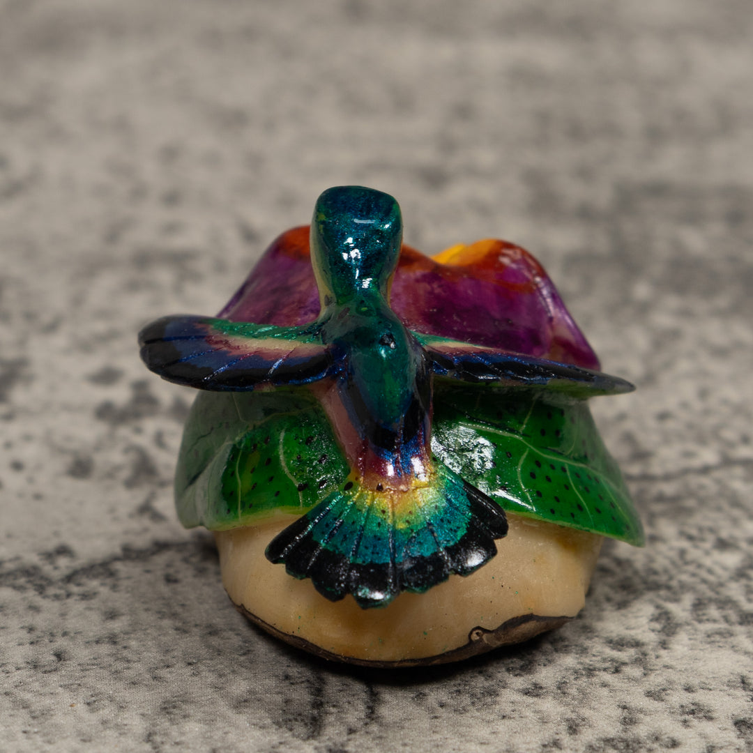 Hummingbird Tagua Carving