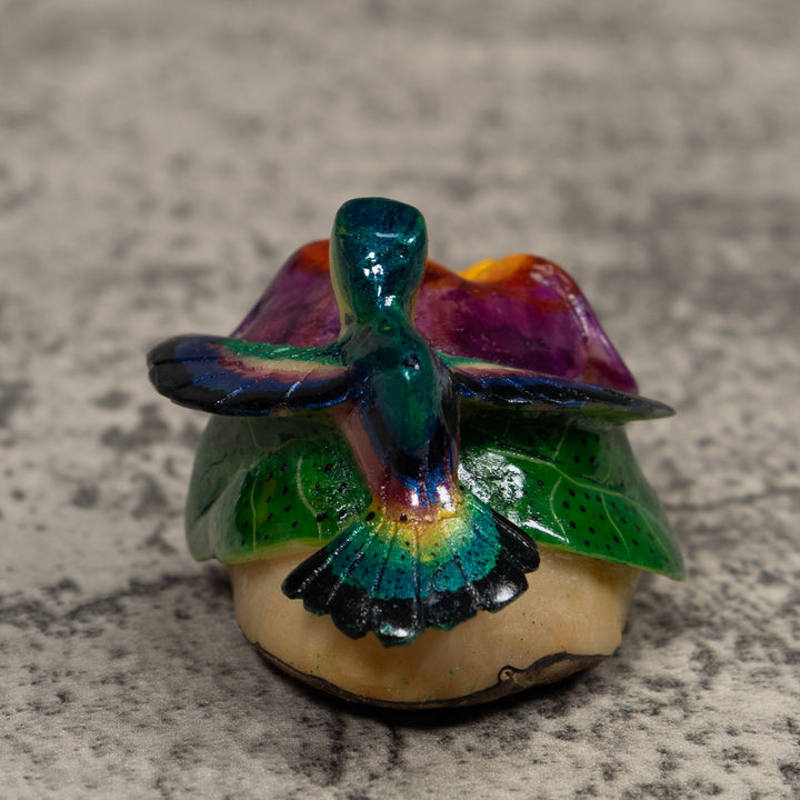 Hummingbird Tagua Carving