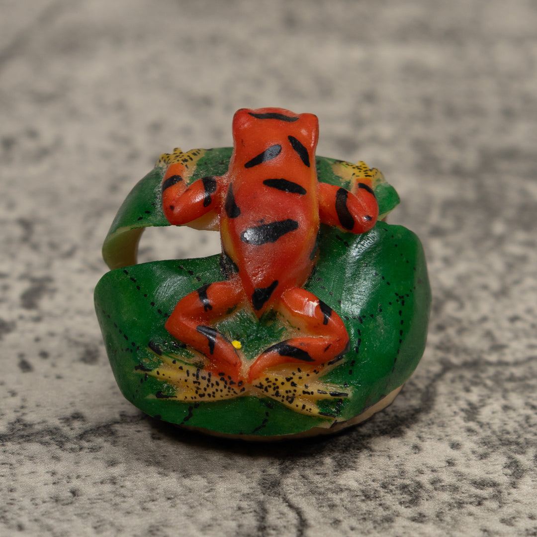 Poison Dart Frog Tagua Carving